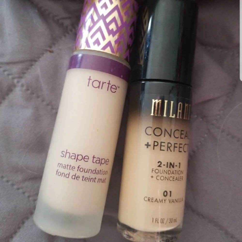 Foundation bundle! Tarte and milani